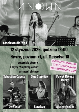 Koncert „Najbliżej siebie”, ANOWA z zespołem
