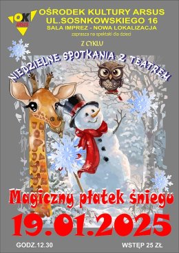 Bajka dla dzieci pt. "Magiczny płatek śniegu"