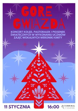 Gore Gwiazda: koncert kolęd, pastorałek i piosenek świątecznych w wykonaniu uczestników zajęć wokalnych
