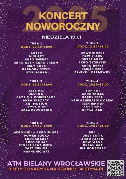 ARTIA Akademia Artystyczna - Koncert Noworoczny 2025 - Wrocław