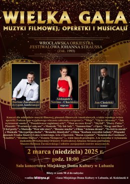 Wielka Gala Muzyki Filmowej, Operetki i Musicalu