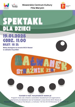 Bałwanek strażnik zimy