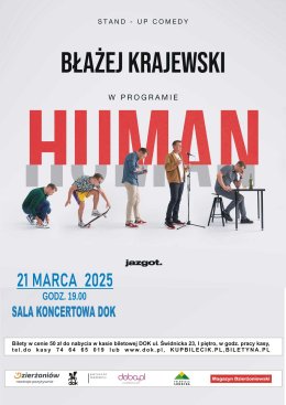 "HUMAN" stand up Błażeja Krajewskiego