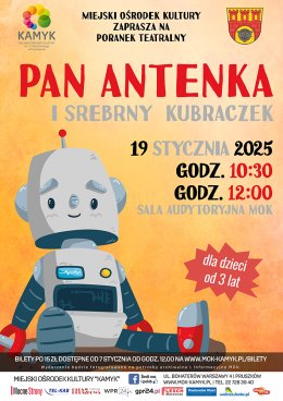 Poranek Teatralny - Pan Antenka i srebrny kubraczek - Teatr TRIP