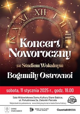 Koncert Noworoczny Studia Wokalnego