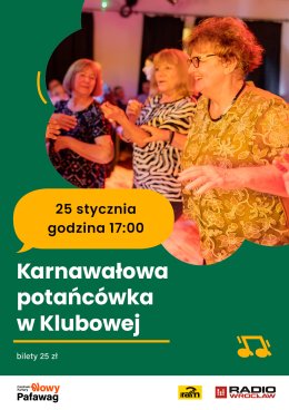 Karnawałowa potańcówka w Klubowej