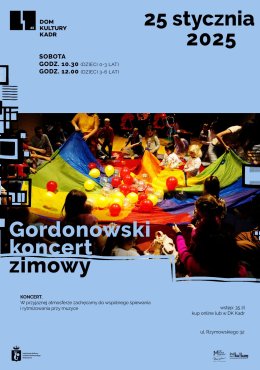 Zimowy Koncert Gordonowski dla dzieci (3-6 lat)