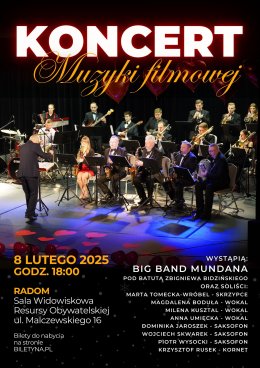 Koncert Muzyki Filmowej Big Band Mundana