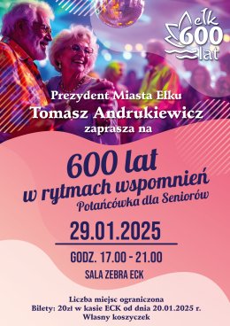 Potańcówka dla Seniorów 2025
