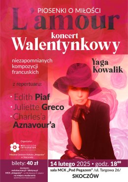 Piosenki o Miłości L'amour koncert Walentynkowy