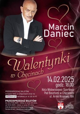 Marcin Daniec w Walentynki