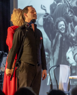 Edith Piaf i Oni - Aznavour, Montand, Moustaki