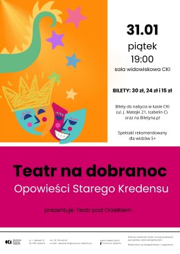 Opowieści Starego Kredensu -Spektakl Familijny Teatru Pod Orzełkiem