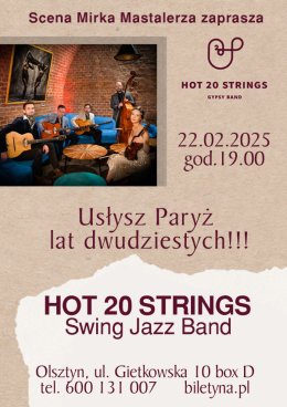 Hot 20 Strings Gypsy Band "Usłysz Paryż lat 20-tych"