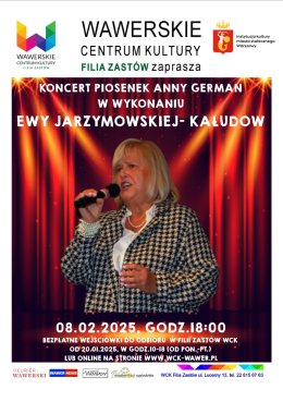 Koncert piosenek Anny German pt. "Nostalgia" w Zastowie