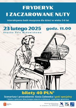 Interaktywna baśń muzyczna dla dzieci „Fryderyk i zaczarowane nuty”