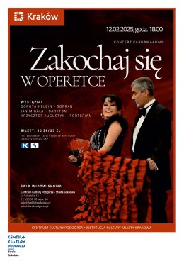 Koncert karnawałowy "Zakochaj się w operetce" - D. Helbin