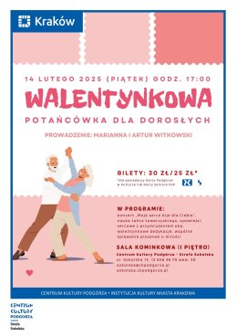 Walentynkowa potańcówka dla dorosłych 2025