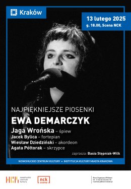 NAJPIĘKNIEJSZE PIOSENKI: EWA DEMARCZYK, śpiewa Jaga Wrońska