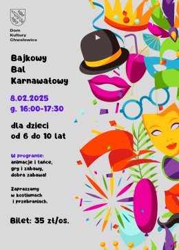 Bajkowy bal karnawałowy