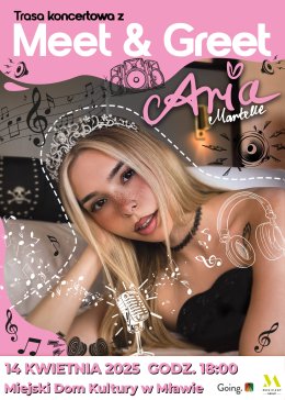 Aria Martelle – Trasa koncertowa i meet&greet!!!