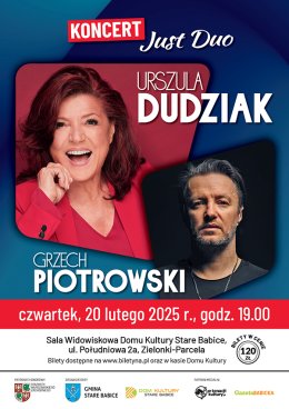 Koncert Just Duo Urszula Dudziak i Grzech Piotrowski