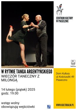 W RYTMIE TANGA ARGENTYŃSKIEGO. WIECZÓR TANECZNY Z MILONGĄ