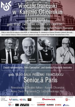 Wieczór francuski w Kasynie Oficerskim