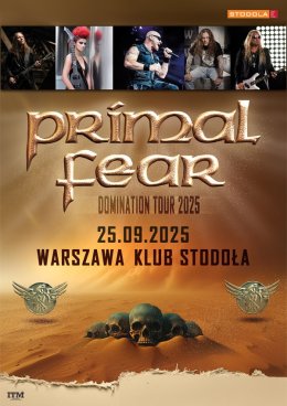 Primal Fear Domination Tour 2025