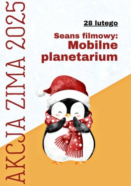 Seans w mobilnym planetarium