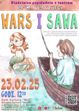 Bajka dla dzieci "Wars i Sawa" Teatr Igraszka