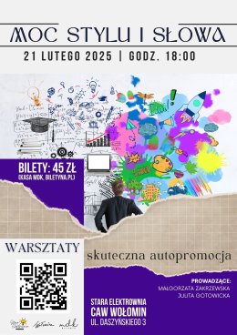 WARSZTATY: Moc Stylu i Słowa | 2. Skuteczna autopromocja