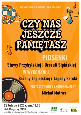 Bożena Jagielska i Jagoda Sztuka koncert  "Czy nas jeszcze pamiętasz"