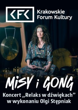 Koncert Relaks w dźwiękach. Misy i gongi