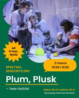 Plum plusk - spektakl dla najnajów