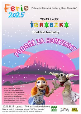 Spektakl dla dzieci „Podróż za horyzont” Teatr Igraszka
