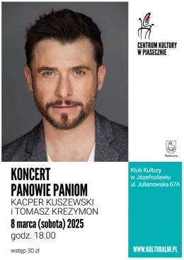 KONCERT PANOWIE PANIOM. Kacper Kuszewski i Tomasz Krezymon.