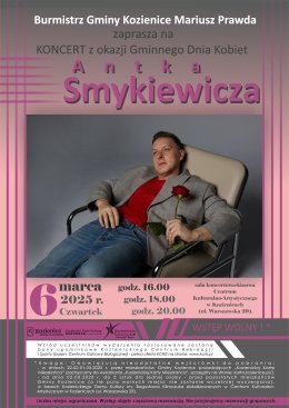 Koncert Antka Smykiewicza