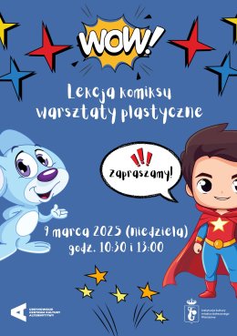 „Lekcja komiksu” | warsztaty plastyczne
