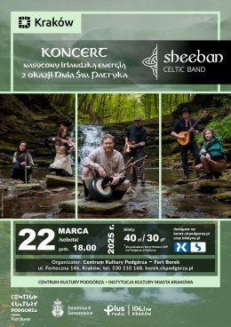 SheeBan Celtic Band - koncert z okazji Dnia Św. Patryka