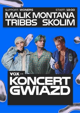 Skolim, Malik Montana, Tribbs - Koncert gwiazd z VOX FM