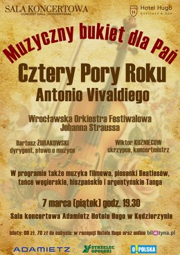 Muzyczny bukiet dla Pań - "Cztery Pory Roku" Antonio Vivaldiego