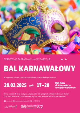 Bal karnawałowy z DJ