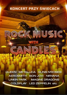 Piano Best Covers: Rock Music with candles