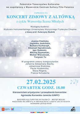 KONCERT STUDENTÓW UM W WCK FALENICA