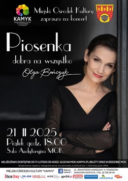 Koncert Olgi Bończyk - "Piosenka dobra na wszystko"