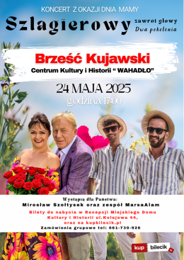 Szlagierowy koncert z okazji Dnia Mamy