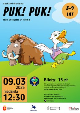 Teatr Chrząszcz w Trzcinie "Puk! Puk!"