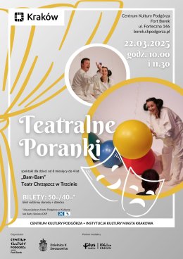 Teatralne Poranki w Forcie Borek "Bam-Bam" dla Najnajów
