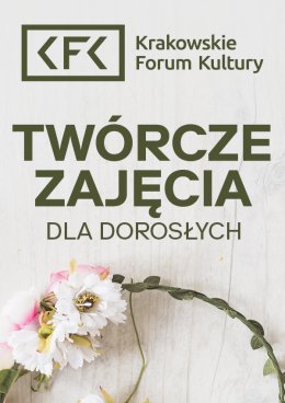 Twórcze zajęcia dla dorosłych -  Spinki z suszonymi kwiatami